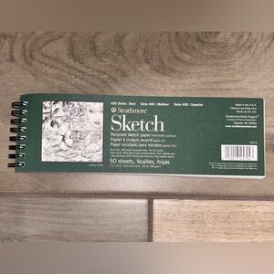 NWT “Strathmore” 400 Series Sketch Pad ♻️ Ivory. 50 sheets Paper🗒️ Dry media